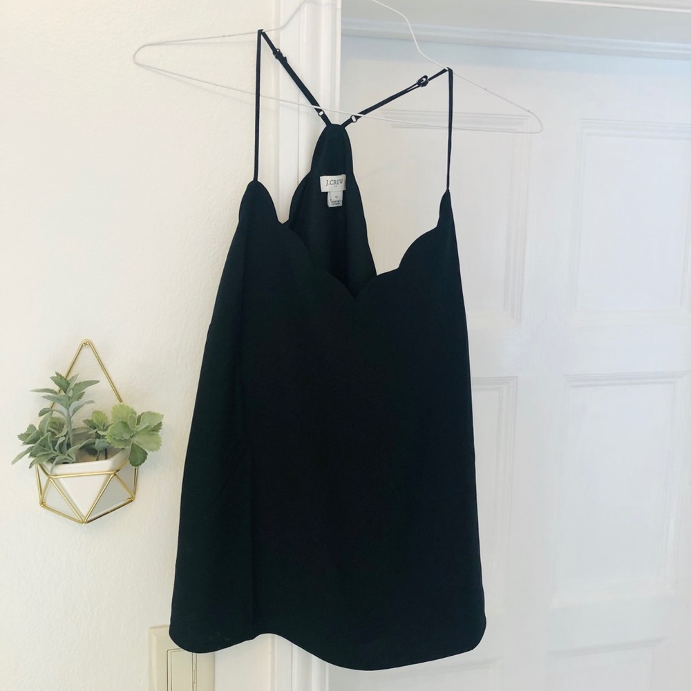 Women’s J Crew Scalloped Cami Top